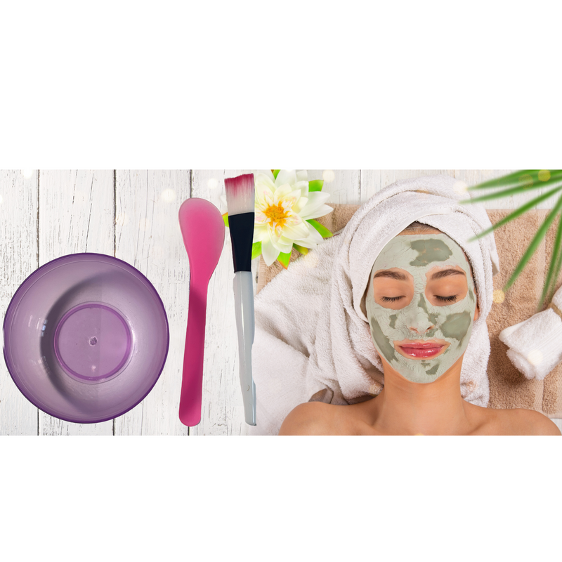 Face mask brush and bowl set - By Iyesha