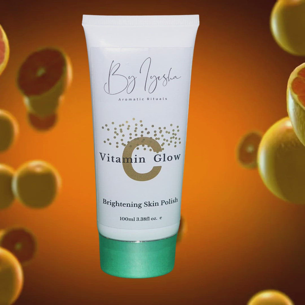 Vitamin C Glow face scrub skincare