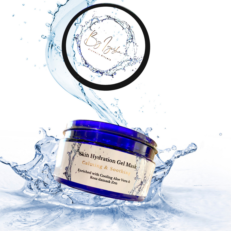 Calming Skin Hydrating Facial Gel Mask - skincare